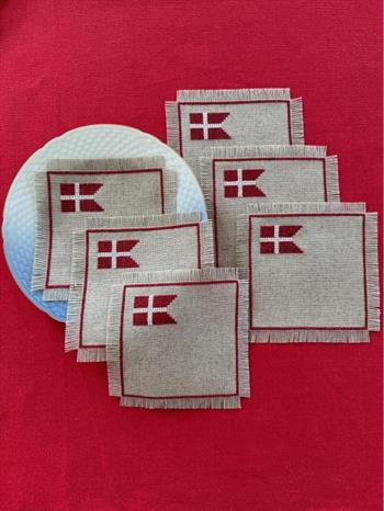 Kun Flag mellemlægsservietter